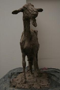 Visite chez le sculpteur Roch Vandromme