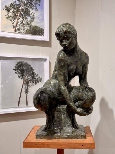 François Cacheux - La jeunesse HT 45cm