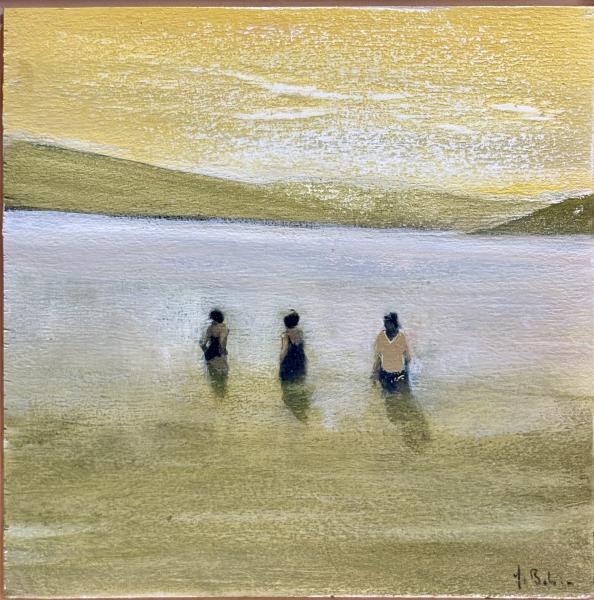 Matthieu Bobin - 20/20 cm - Acrylique sur panneau 