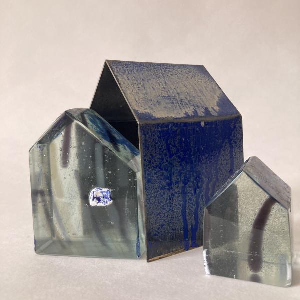 Catherine Le Guirriec - Trio avec extension en bleu