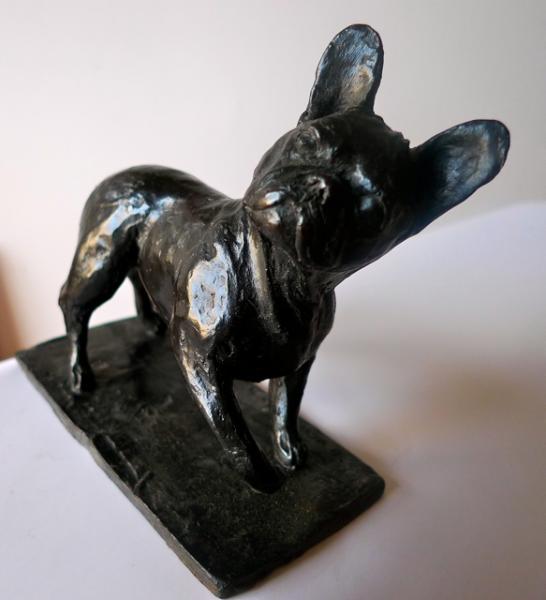 Odile de Wismes - Le Bouledogue Fran&ccedil;ais. 13 X 13 cm