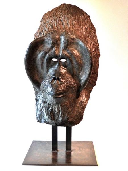 Odile de Wismes - Masque Orang Outan