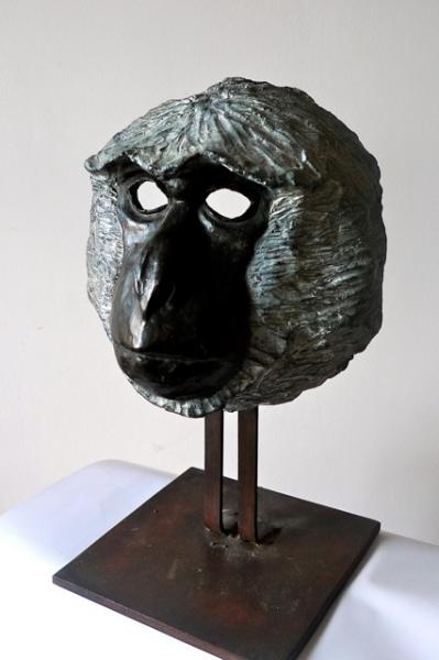 Odile de Wismes - Hanuman Langur. 28 X 18 cm 