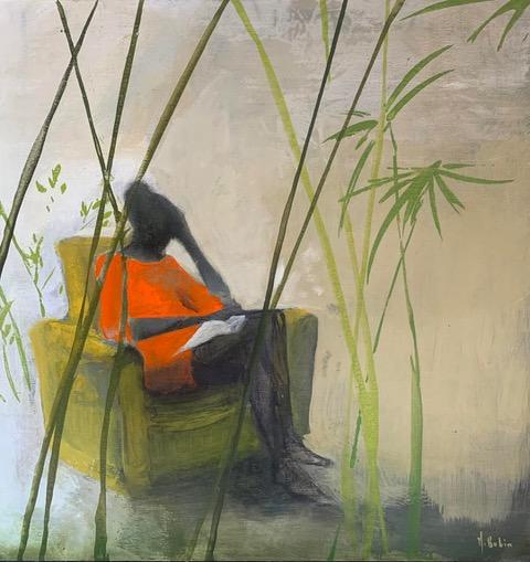 Matthieu Bobin - Huile sur panneau - Format 40/40