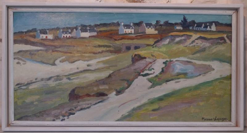 Pierre Lepage - Les landes à Trévignon - HSP - 30/60cm