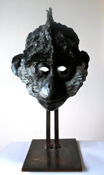 Odile de Wismes - Langur Fran&ccedil;ois. 40 X 22 cm 