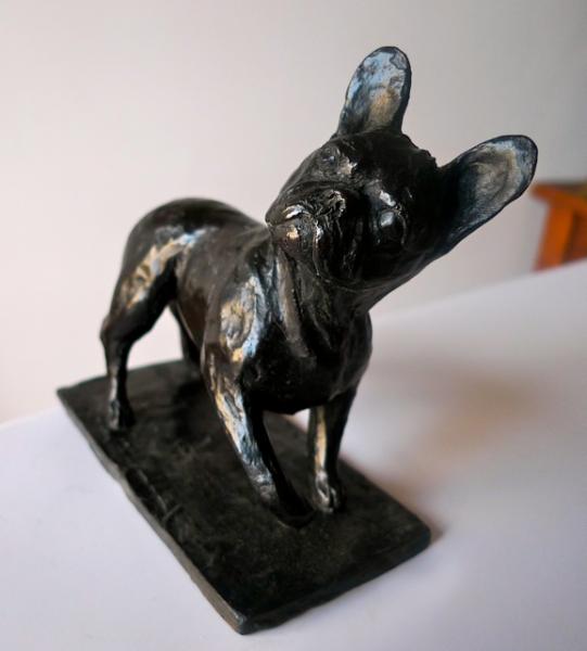 Odile de Wismes - Le Bouledogue Fran&ccedil;ais. 13 X 13 cm