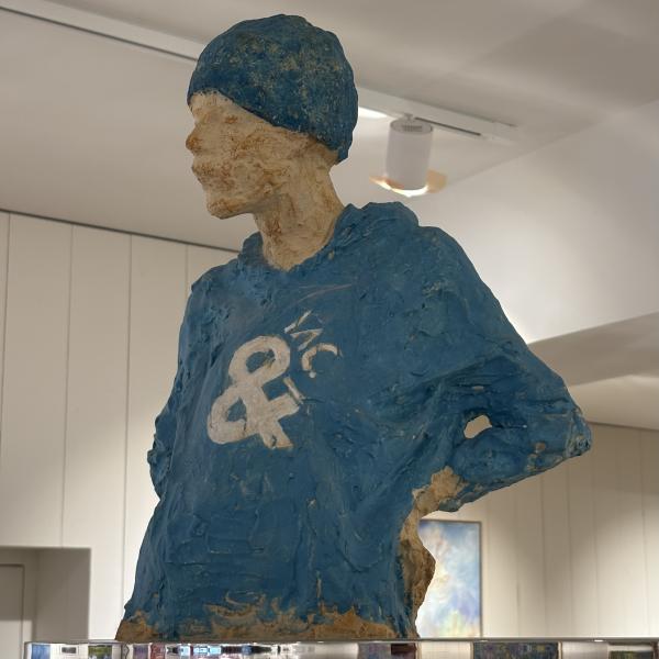 Sophie Gerspacher - Adolescent à la capuche 