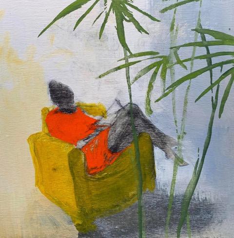 Matthieu Bobin - Huile sur panneau - Format 20/20