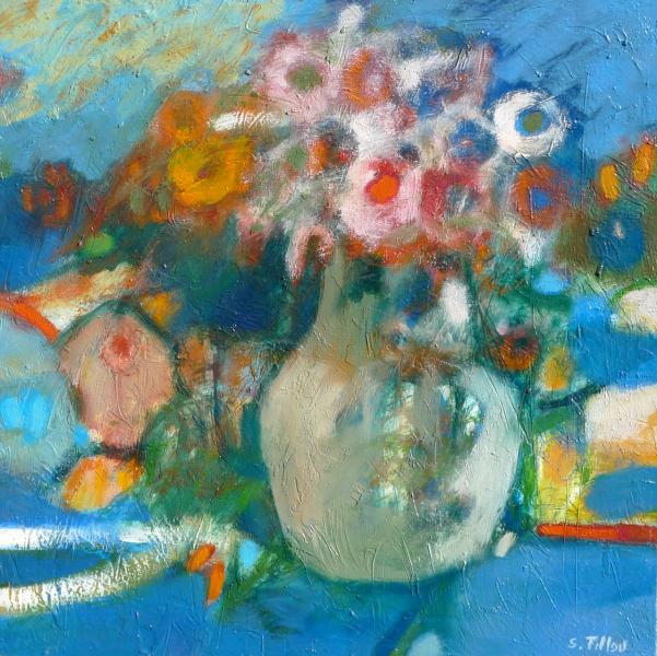 Serge Tillou - La cruche aux fleurs - 40/40