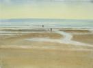 R&eacute;mi Hamoir - Mar&eacute;e basse - 63/85cm encadr&eacute; -