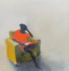 Matthieu Bobin - Huile sur panneau - Dimensions 20/20