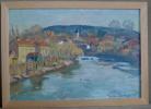 Pierre Lepage - La Moselle - HST - 38/54 cm