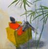 Matthieu Bobin - Huile sur panneau - Format 20/20