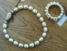Miriam Haskell - Collier perles baroques Silver